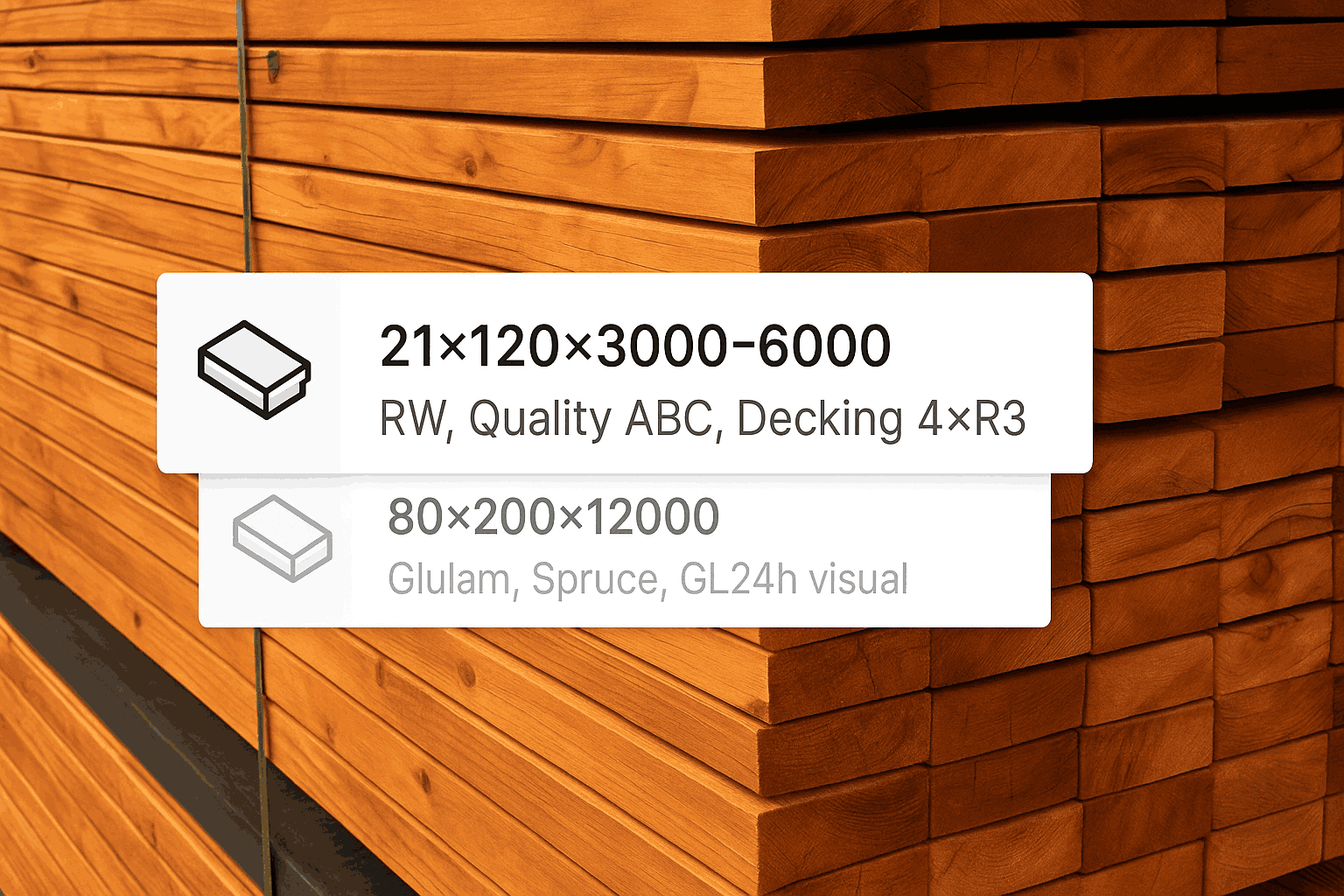 Bois de construction